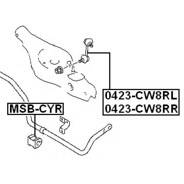 FEBEST 0423-CW8RR