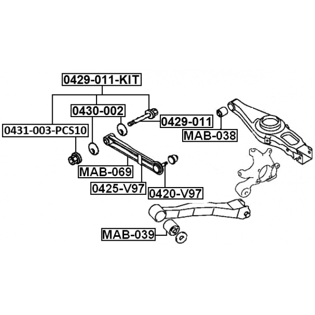 FEBEST 0429-011-KIT