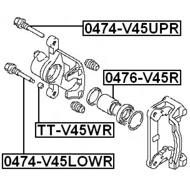 FEBEST 0474-V45LOWR