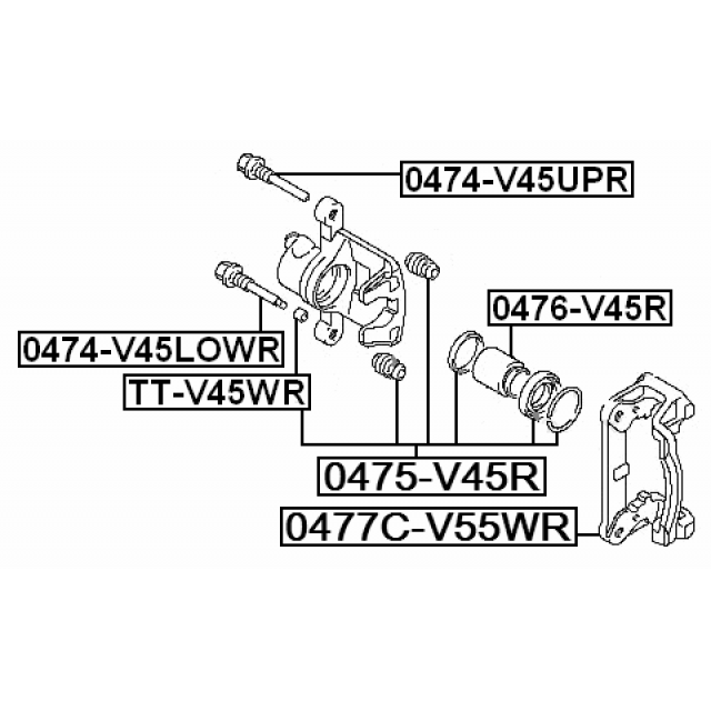 FEBEST 0477C-V55WR