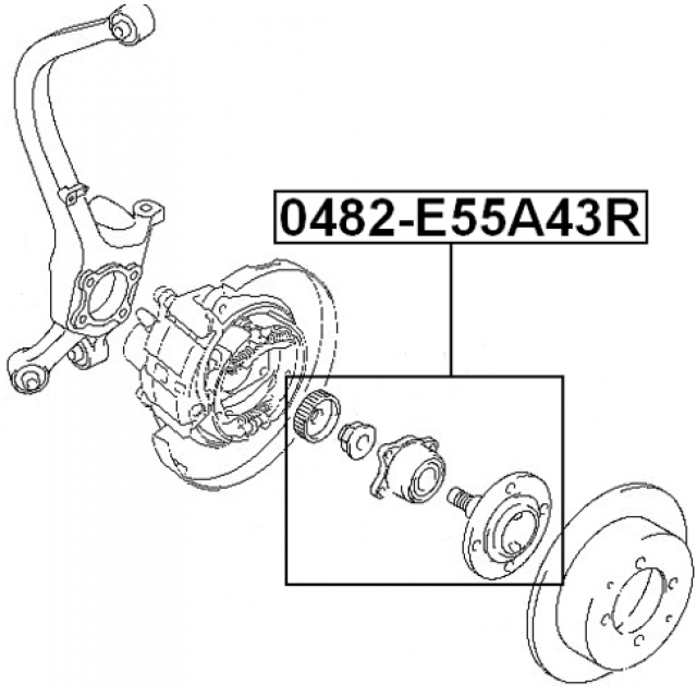 FEBEST 0482-E55A43R