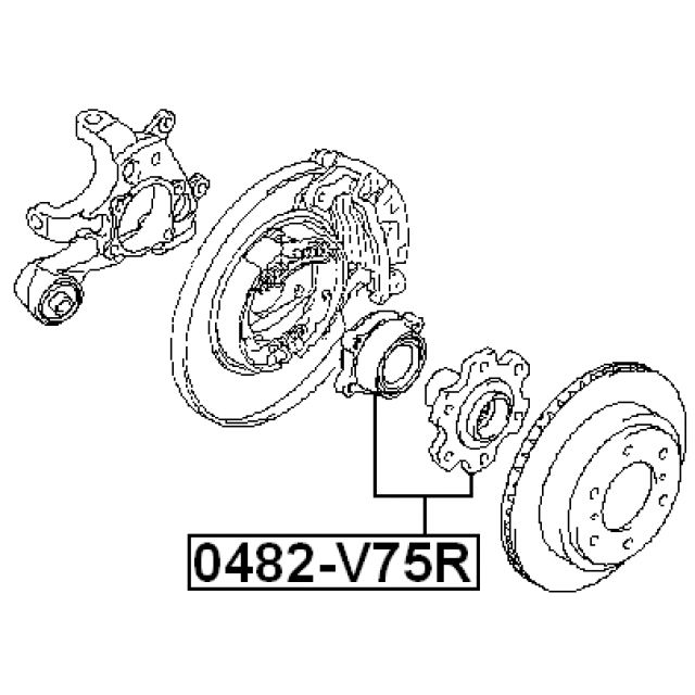 FEBEST 0482-V75R