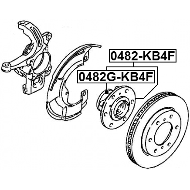 FEBEST 0482G-KB4F