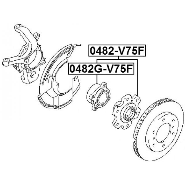 FEBEST 0482G-V75F