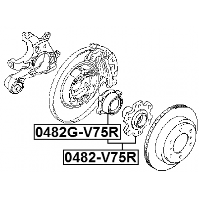 FEBEST 0482G-V75R