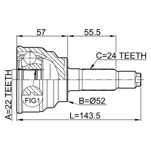 FEBEST 0510-001