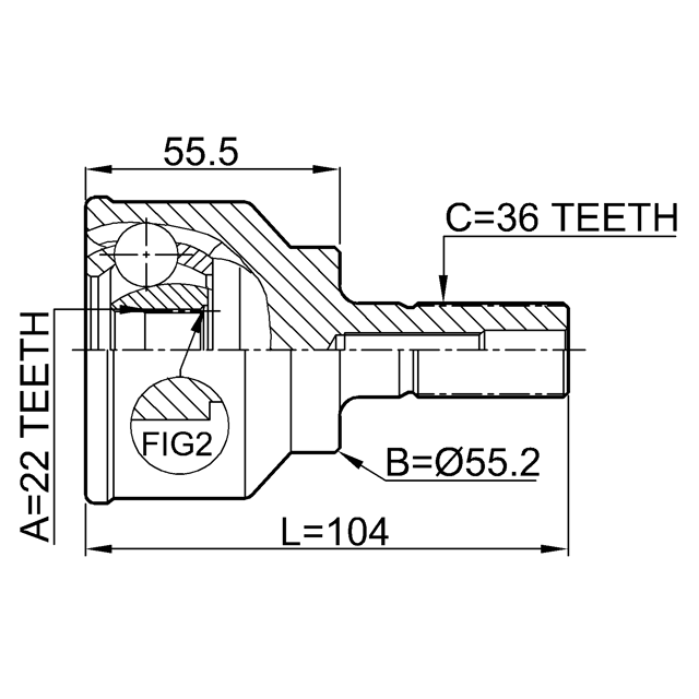 FEBEST 0510-040