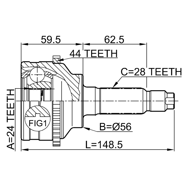 FEBEST 0510-041A44