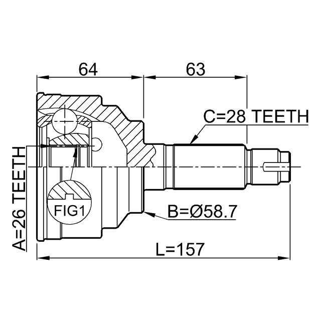 FEBEST 0510-050