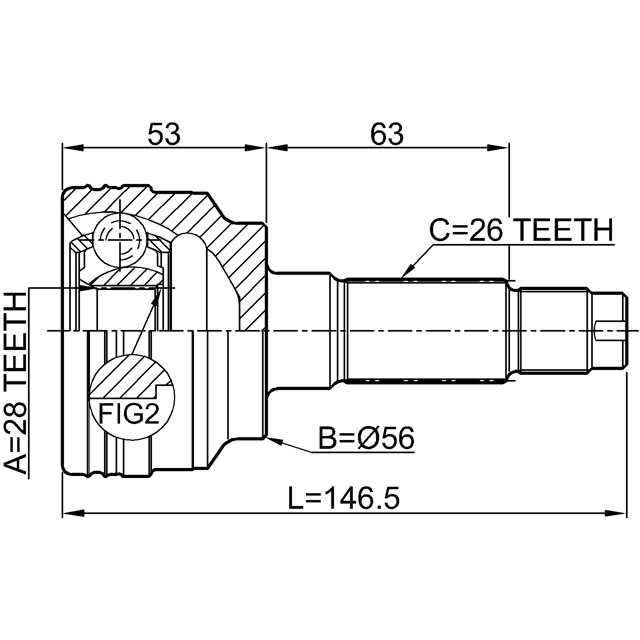 FEBEST 0510-323BJ