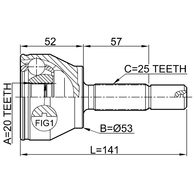 FEBEST 0510-DY3
