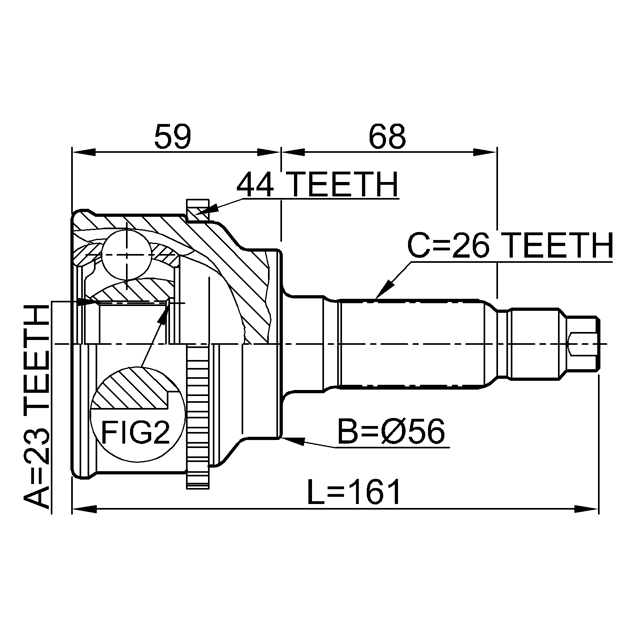 FEBEST 0510-FRA44
