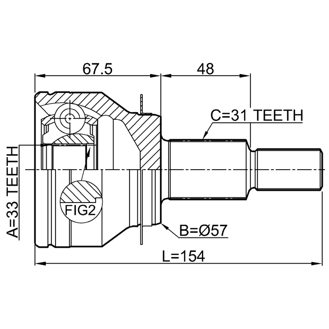 FEBEST 0510-KEMT