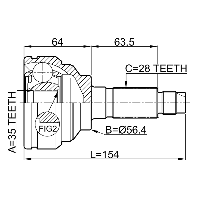 FEBEST 0510-MPVLW3