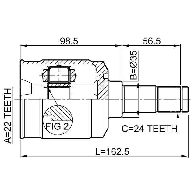 FEBEST 0511-323FLH