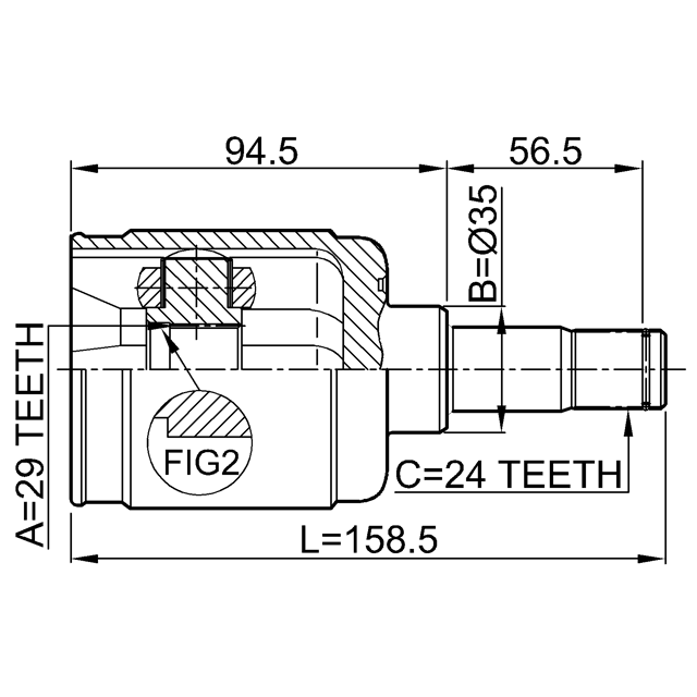 FEBEST 0511-CPLH