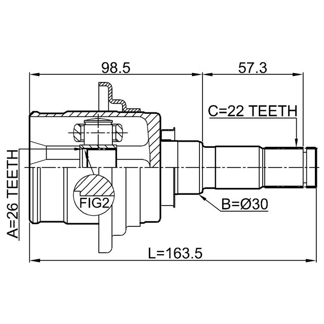 FEBEST 0511-CX5R