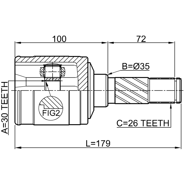 FEBEST 0511-CX7R