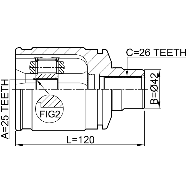 FEBEST 0511-GDRH