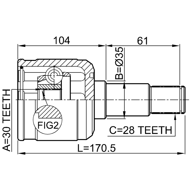 FEBEST 0511-GFLH