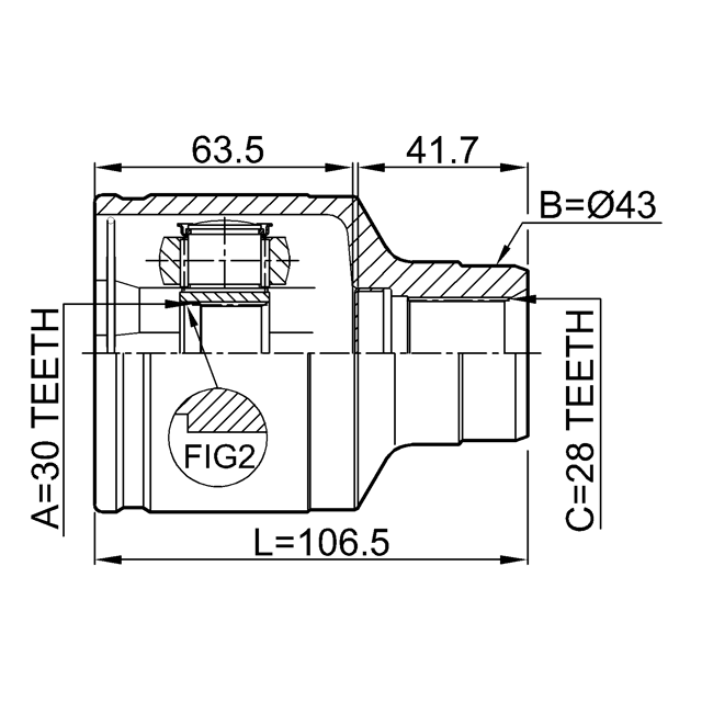 FEBEST 0511-GFRH