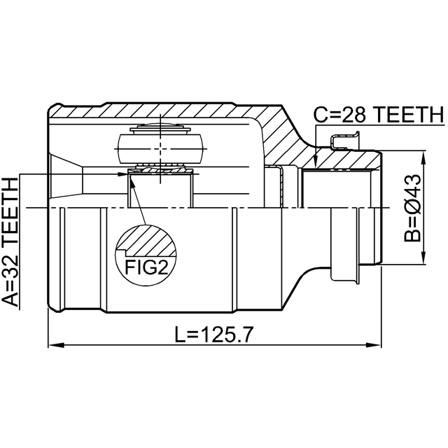 FEBEST 0511-GHMTRH