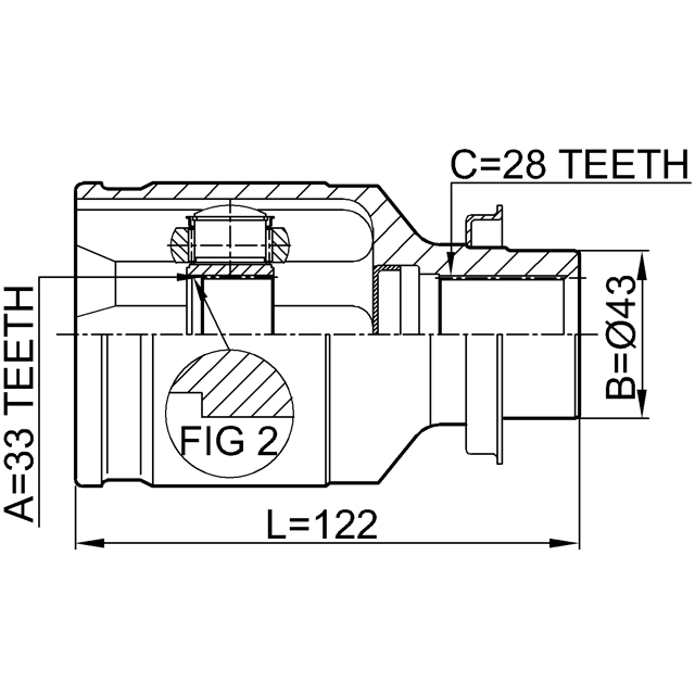 FEBEST 0511-M6MTRH