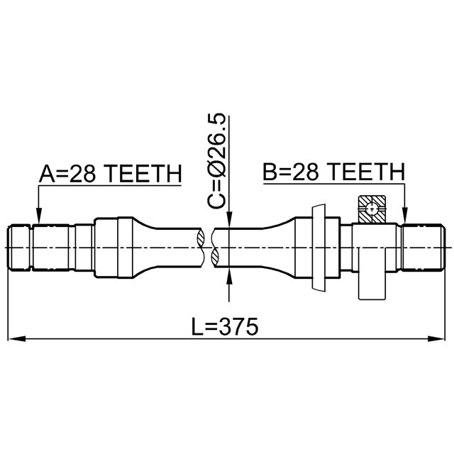 FEBEST 0512-626GE