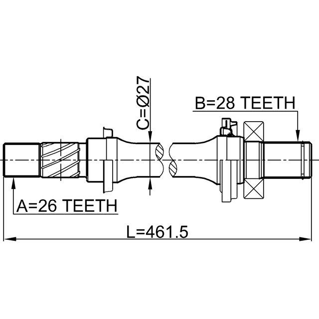 FEBEST 0512-M316AT