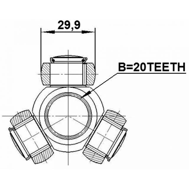 FEBEST 0516-DY3WAT