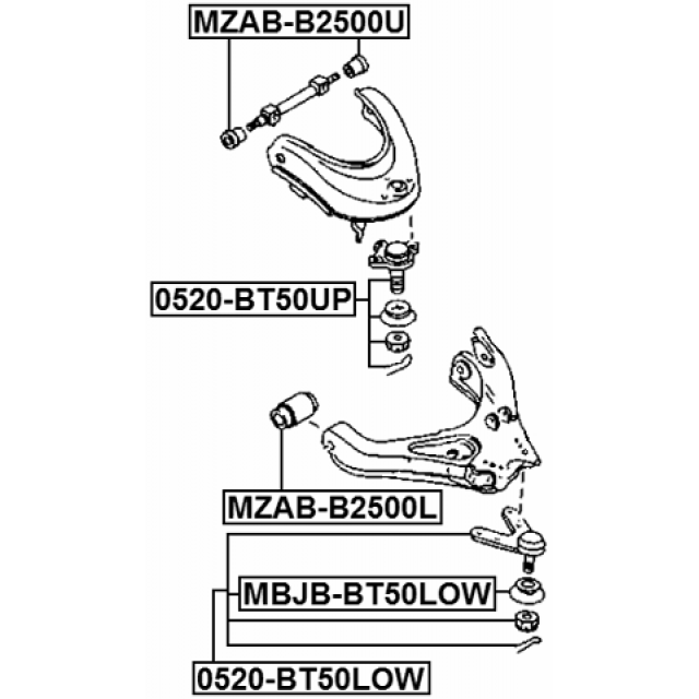 FEBEST 0520-BT50UP