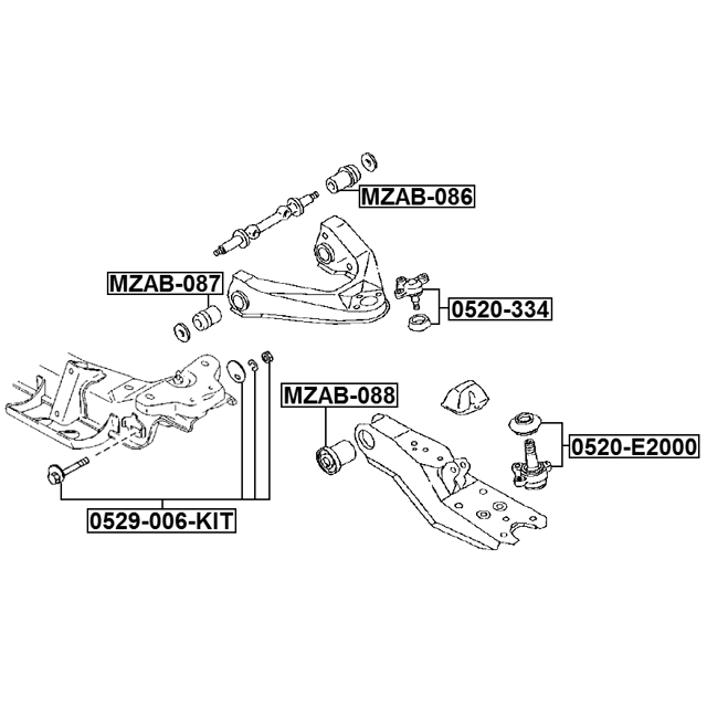 FEBEST 0520-E2000