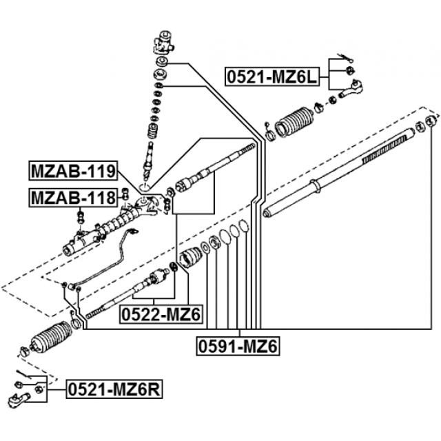 FEBEST 0521-MZ6R
