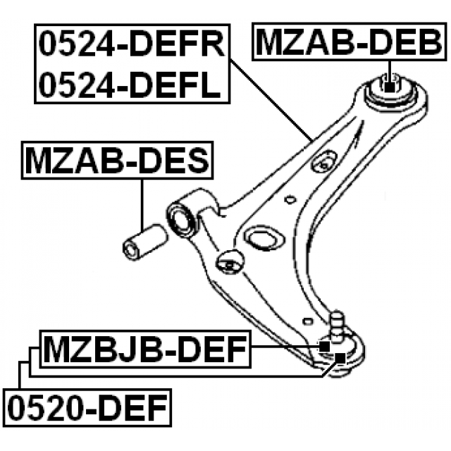 FEBEST 0524-DEFL