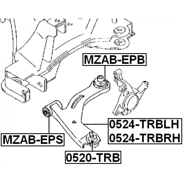 FEBEST 0524-TRBLH