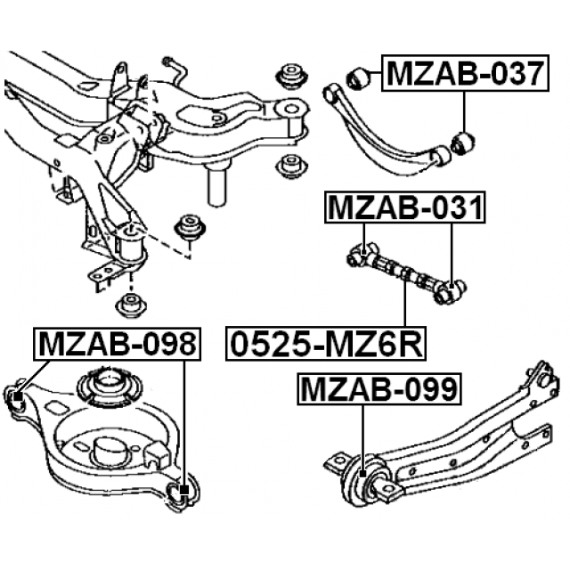 FEBEST 0525-MZ6R