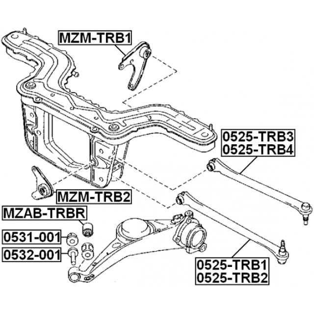 FEBEST 0525-TRB2