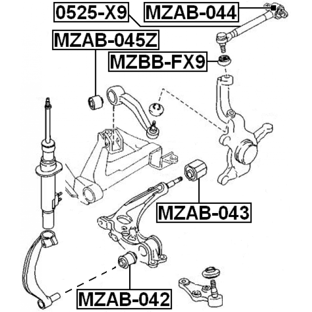 FEBEST 0525-X9