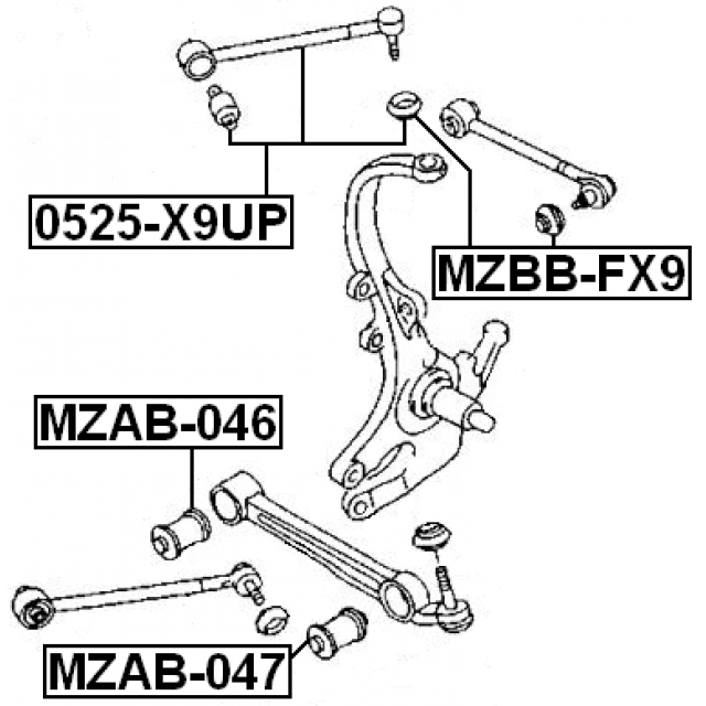 FEBEST 0525-X9UP