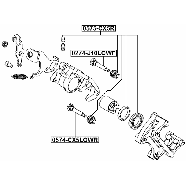 FEBEST 0574-CX5LOWR