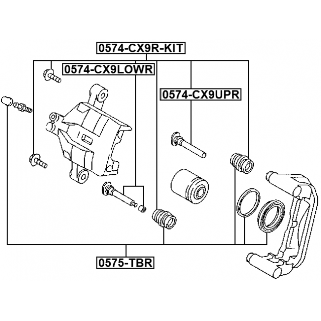 FEBEST 0574-CX9R-KIT