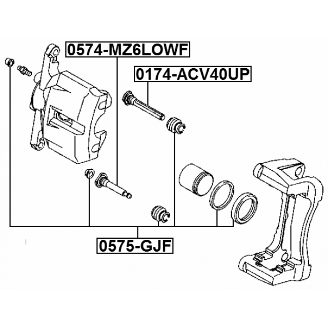 FEBEST 0574-MZ6LOWF