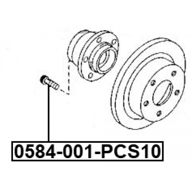 FEBEST 0584-001-PCS10