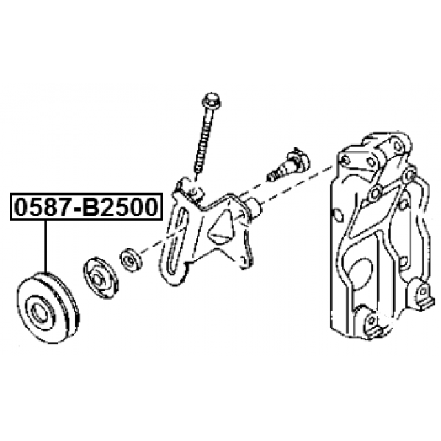 FEBEST 0587-B2500