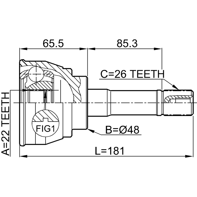 FEBEST 0710-012