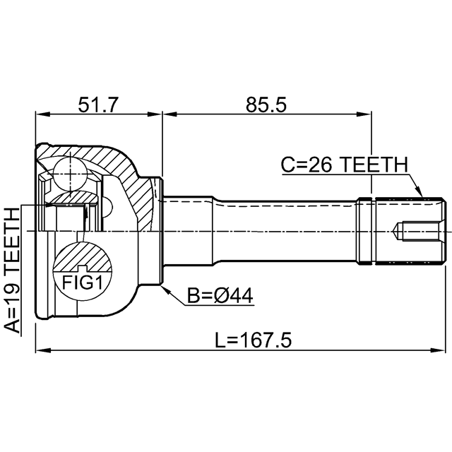 FEBEST 0710-SN413