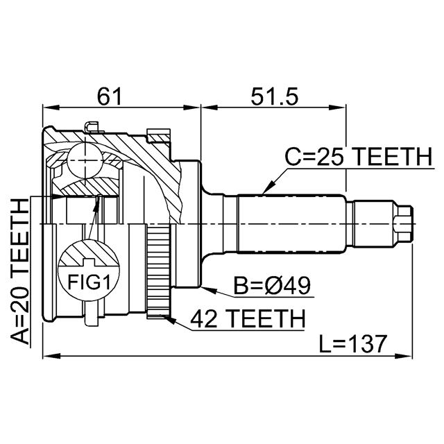 FEBEST 0710-SY415A42