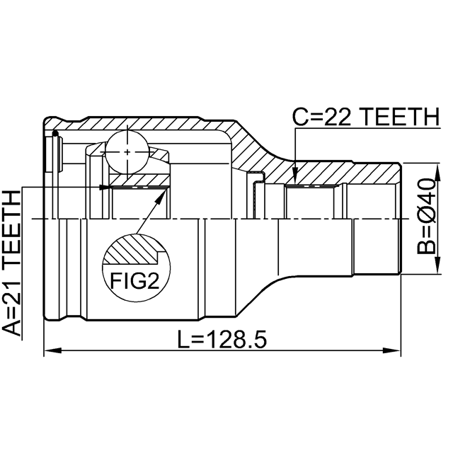 FEBEST 0711-BALRH