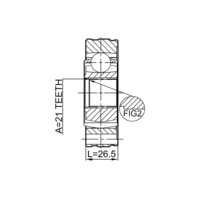 FEBEST 0711-JB416SHA