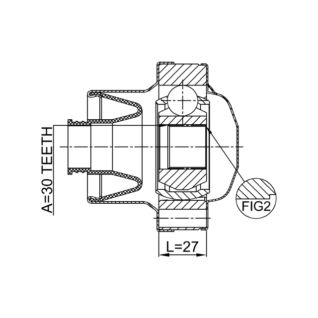 FEBEST 0711-JB424FSHA